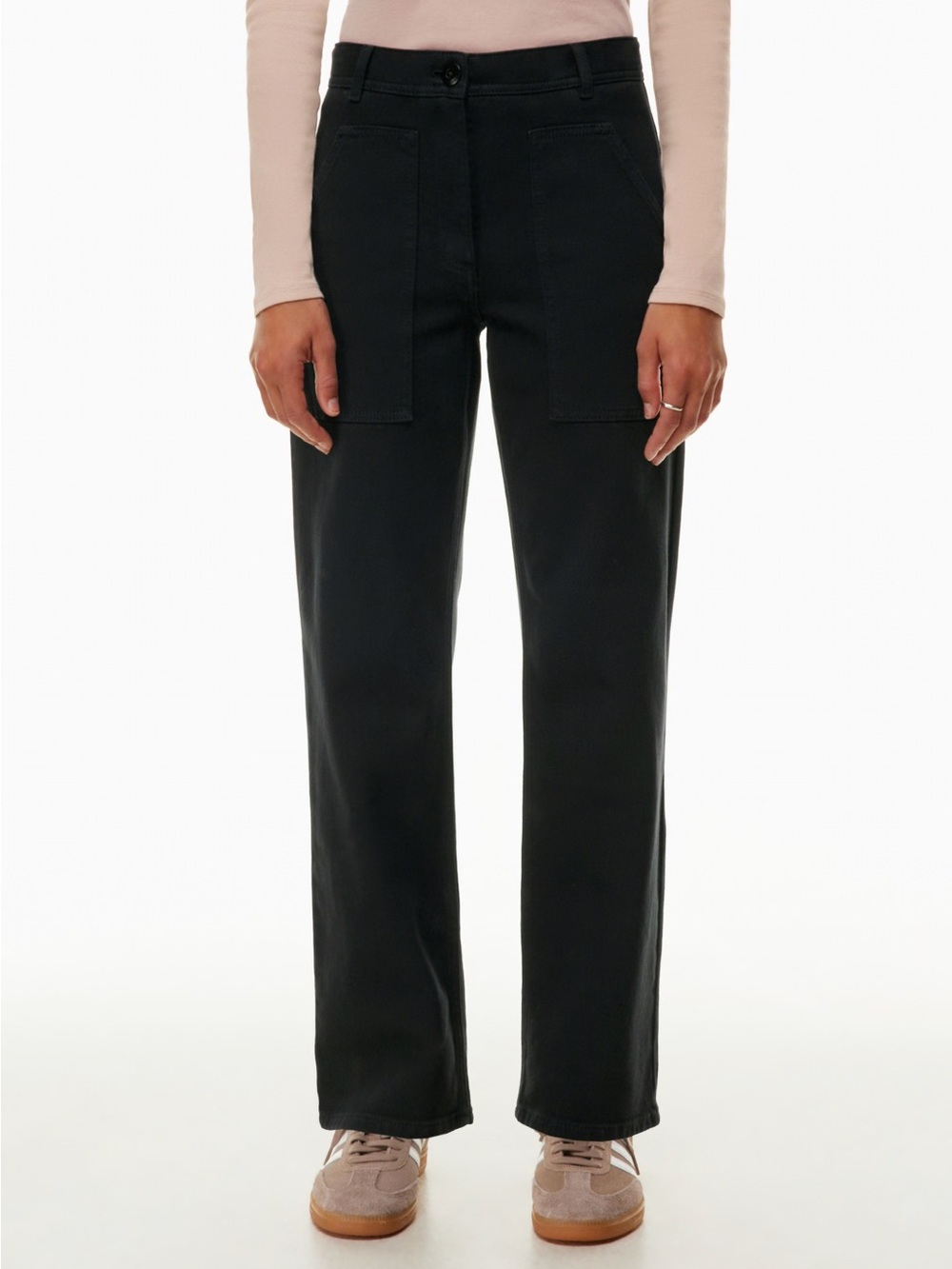 Wilfred Aritzia Modern Utility Pant- Straight Leg Black Size 0
